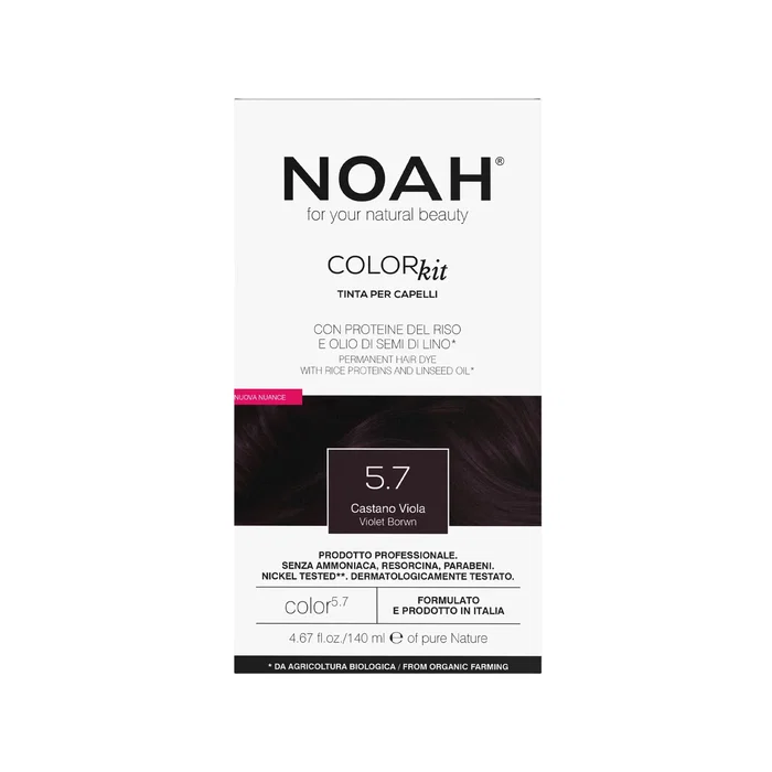 Noah Tinte Permanente para el Cabello 5.7 Violet Brown Noah Tinte Permanente para el Cabello 5.7 Violet Brown