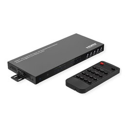 VALUE 14.99.3592 Matriz de conmutación AV HDMI 4x2 4K