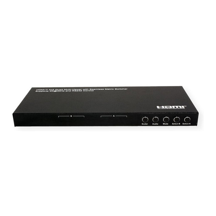 VALUE 14.99.3592 Matriz de conmutación AV HDMI 4x2 4K VALUE 14.99.3592 Matriz de conmutación AV HDMI 4x2 4K