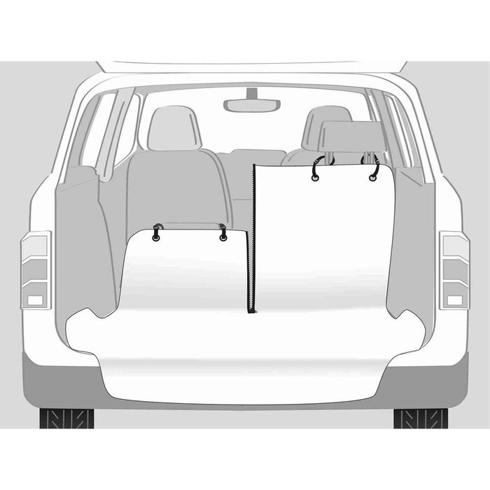 Funda Protectora de Coche para Mascotas Trixie Negro Beige 180 x 130 cm Funda Protectora de Coche para Mascotas Trixie Negro Beige 180 x 130 cm