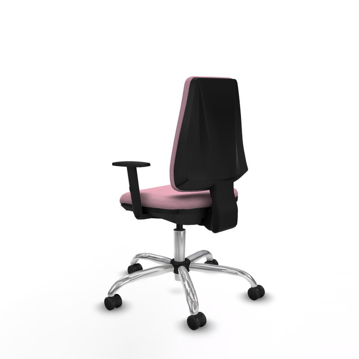 PIQUERAS Y CRESPO Silla de oficina Elche Rosa con Brazos 1D PIQUERAS Y CRESPO Silla de oficina Elche Rosa con Brazos 1D