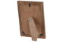 DKD Home Decor Marco de Fotos 10x15 Mango y Cristal con Rayas