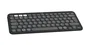 Logitech Teclado Pebble Keys 2 K380s RF Wireless + Bluetooth Universal Compacto y Silencioso QWERTY Inglés UK Grafito, Batería 36 Meses, 920-011843
