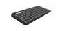 Logitech Teclado Pebble Keys 2 K380s RF Wireless + Bluetooth Universal Compacto y Silencioso QWERTY Inglés UK Grafito, Batería 36 Meses, 920-011843