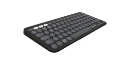 Logitech Pebble Keys 2 K380s Teclado Inalámbrico RF + Bluetooth QWERTY Reino Unido Grafito