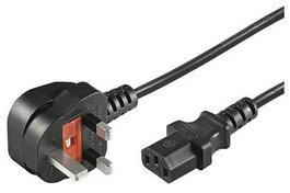 MicroConnect Cable de Alimentación UK Tipo G - C13 3M
