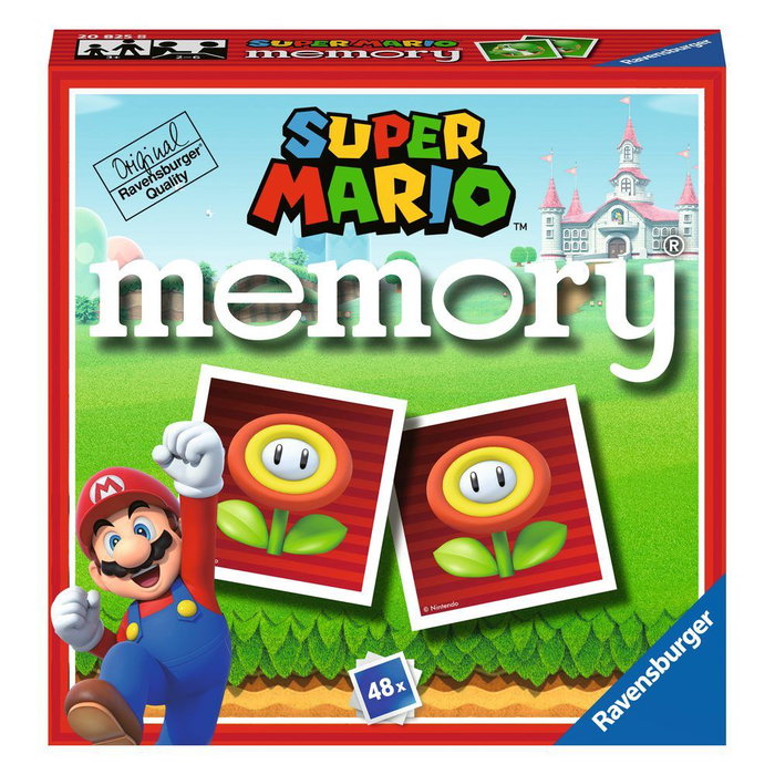 Ravensburger Juego Memory Pocket Super Mario - Juego de Memoria y Concentración, Multilenguaje Ravensburger Juego Memory Pocket Super Mario - Juego de Memoria y Concentración, Multilenguaje