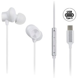 Panasonic Auricular In-Ear con Conector USB Tipo C, para Smartphone y Tablets, Sonido Estéreo