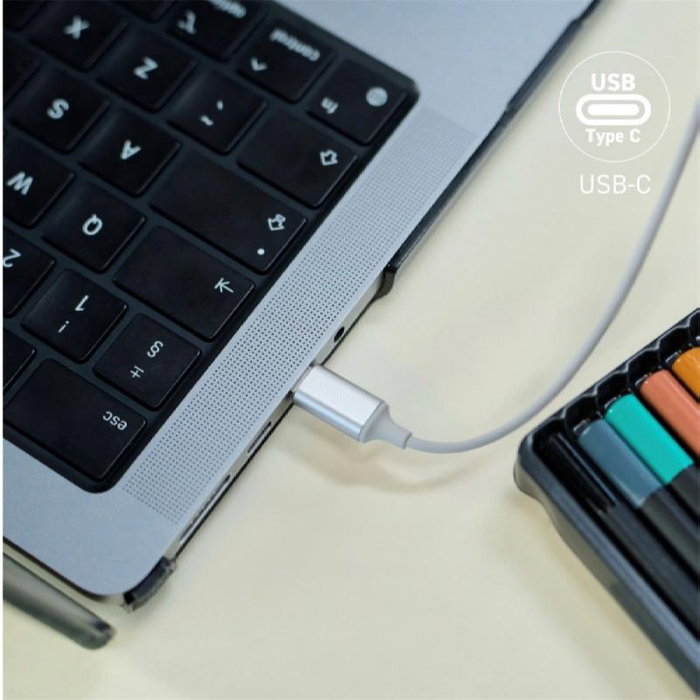 Panasonic Auricular In-Ear con Conector USB Tipo C, para Smartphone y Tablets, Sonido Estéreo