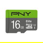 PNY Tarjeta MicroSDHC Elite de 16GB Clase 10 UHS-I 85MB/s con Adaptador
