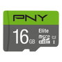 PNY Elite microSDHC 16GB con adaptador