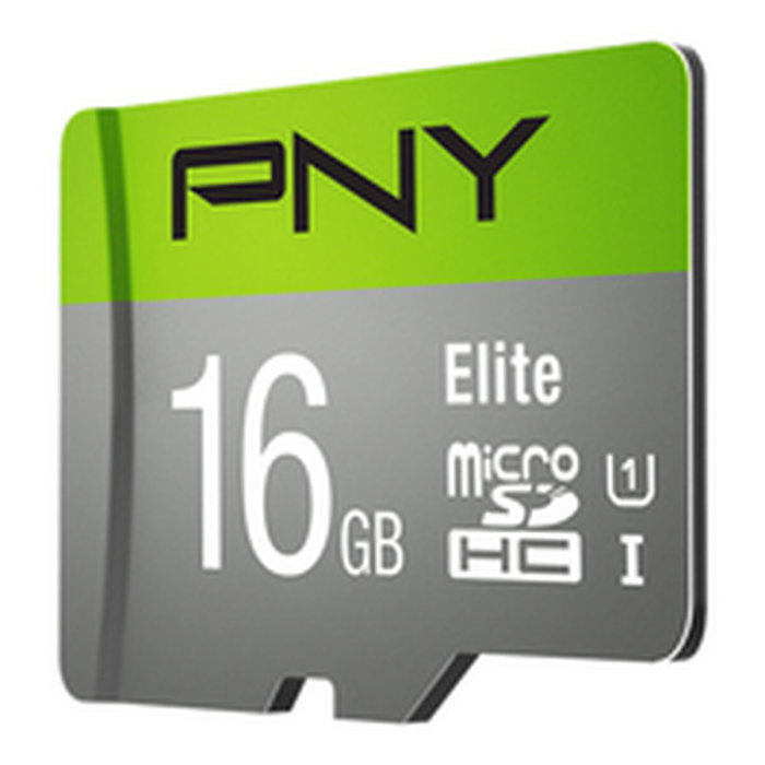 PNY Elite microSDHC 16GB con adaptador PNY Elite microSDHC 16GB con adaptador