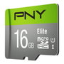 PNY Elite microSDHC 16GB con adaptador