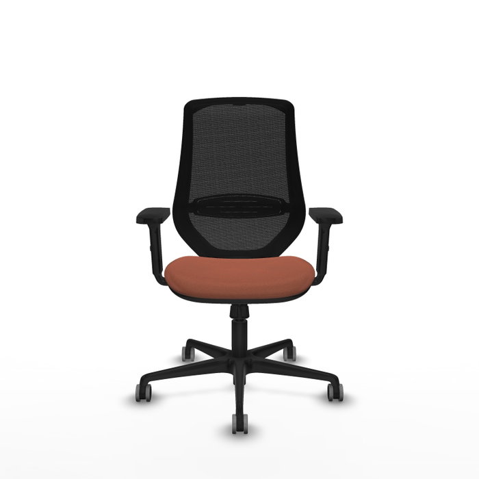 PIQUERAS Y CRESPO Silla de oficina Mardos con mecanismo Sincro, Marrón y Negro PIQUERAS Y CRESPO Silla de oficina Mardos con mecanismo Sincro, Marrón y Negro