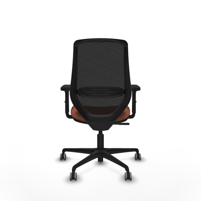 PIQUERAS Y CRESPO Silla de oficina Mardos con mecanismo Sincro, Marrón y Negro PIQUERAS Y CRESPO Silla de oficina Mardos con mecanismo Sincro, Marrón y Negro