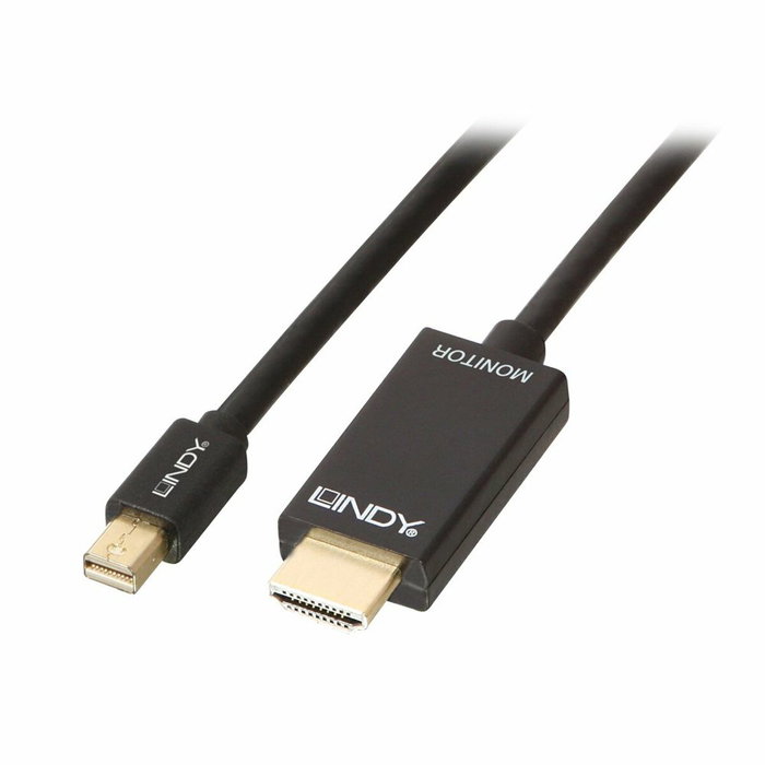 Lindy Cable Mini DisplayPort a HDMI 10.2G 1 m Negro Lindy Cable Mini DisplayPort a HDMI 10.2G 1 m Negro