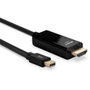 Lindy Cable Mini DisplayPort a HDMI 1m Negro 4K30