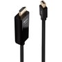 Lindy Cable Mini DisplayPort a HDMI 1m Negro 4K30