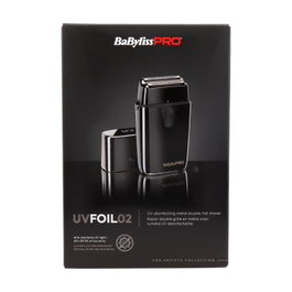 BaByliss FXLFS2E PRO 4Artists UV Double Foil Shaver Negro