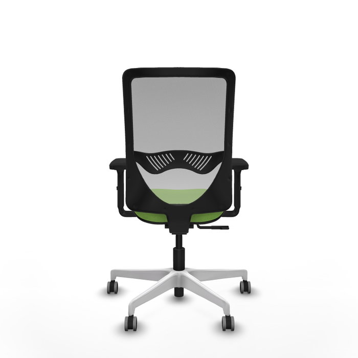 PIQUERAS Y CRESPO Silla de oficina Zulema con mecanismo Sincro, color Pistacho y Gris PIQUERAS Y CRESPO Silla de oficina Zulema con mecanismo Sincro, color Pistacho y Gris