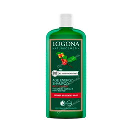 LOGONA Champú Age Energy con Cafeína 250 ml - Cuida tu cabello