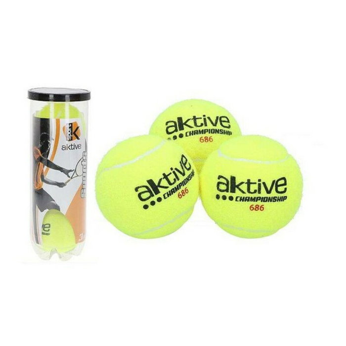 Color Baby Bote 3 Pelotas Tenis Aktive Sports