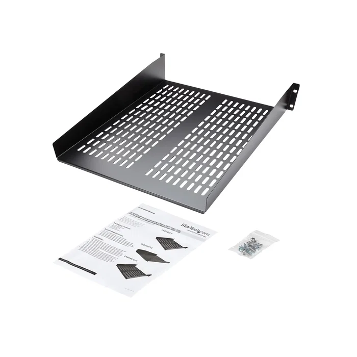 StarTech.com Estante Ventilado 2U de 22 Pulgadas de Profundidad StarTech.com Estante Ventilado 2U de 22 Pulgadas de Profundidad