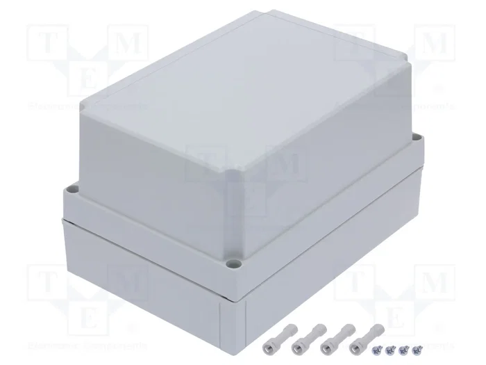 FIBOX MNX Carcasa Universal de Policarbonato Gris 180x255x150mm FIBOX MNX Carcasa Universal de Policarbonato Gris 180x255x150mm