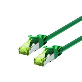 LOGON PROFESSIONAL Cable de Red SFTP/PIMF/LSOH Cat6a 500Mhz 0.25M Verde
