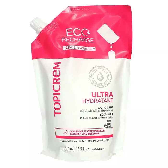 Topicrem UH Leche Ultra Hidratante Corporal Recarga 500 ml Topicrem UH Leche Ultra Hidratante Corporal Recarga 500 ml