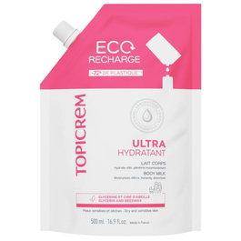 Topicrem UH Leche Ultra Hidratante Corporal Recarga 500 ml