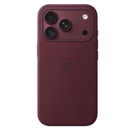 Apple iPhone 18 Pro Silicone Case con MagSafe - Burgundy