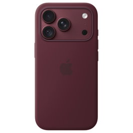 Apple iPhone 18 Pro Silicone Case con MagSafe - Borgoña