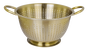 DKD Home Decor Escurridor Inox 24x24x19 Mate Dorado