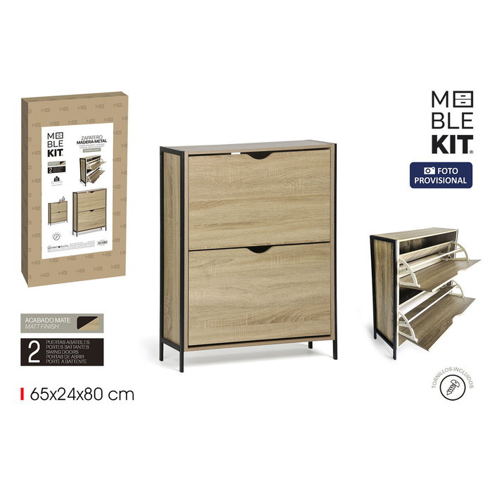 Moblekit Mueble Zapatero 2 Niveles ARVID