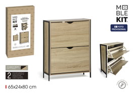 Moblekit Mueble Zapatero 2 Niveles ARVID
