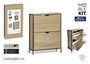 Moblekit Mueble Zapatero 2 Niveles ARVID