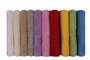 Mijölnir Juego de Toallas de Lavado (10 Piezas) 100% Algodón 500 gr/m² 30 x 50 cm Arcoíris Lujosas Suaves