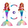 Mattel Disney Princess Ariel Muñeca Cambia Color Y Nada HPD43 +3 Años Inspirada En La Sirenita
