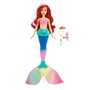 Mattel Disney Princess Ariel Muñeca Cambia Color Y Nada HPD43 +3 Años Inspirada En La Sirenita