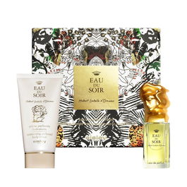 Sisley Eau De Soir Eau de Parfum para Mujer, Set de Regalo con Crema Corporal de 50 ml y Perfume de 30 ml