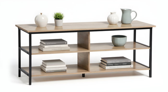 Inde Mueble Auxiliar 3 Niveles 110x40x45 cm Moblekit