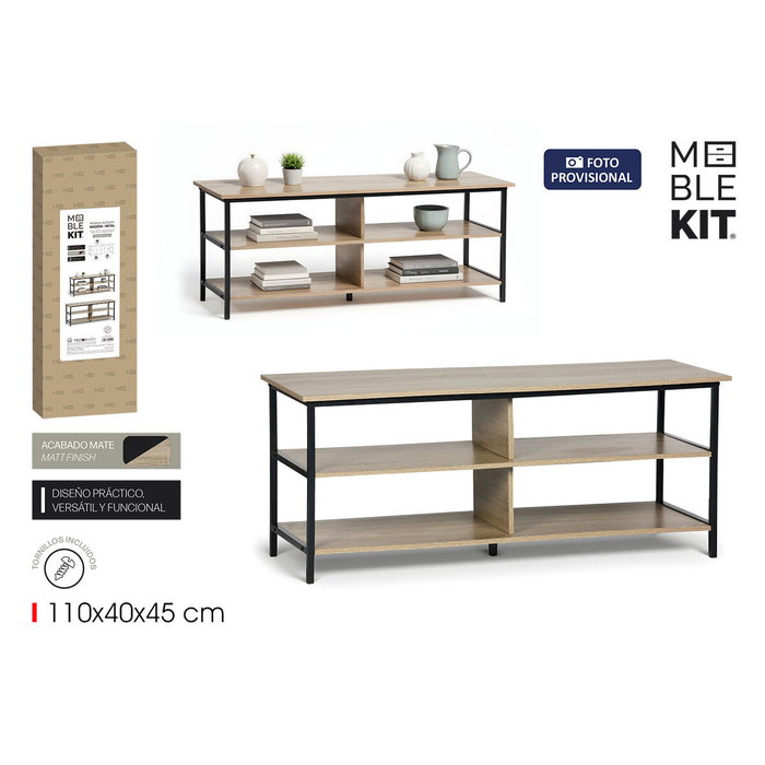 Moblekit Mueble Auxiliar ARVID de 3 Niveles Moblekit Mueble Auxiliar ARVID de 3 Niveles