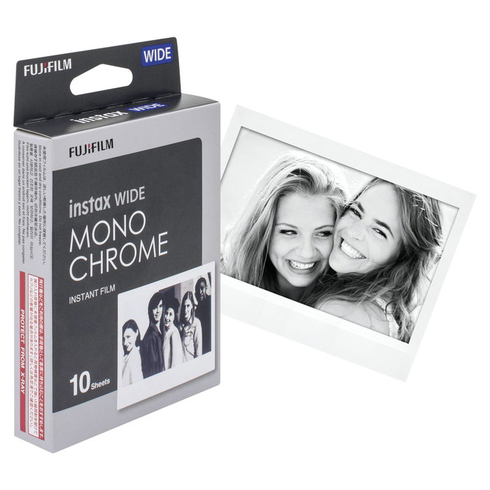 FUJIFILM instax wide Film monochrome, 10 unidades