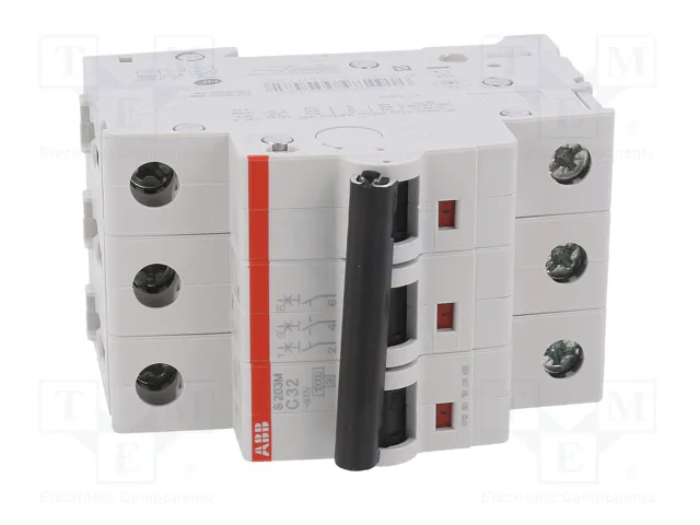 ABB S203M-C32 Interruptor magnetotérmico miniatura Tipo C 10000 A ABB S203M-C32 Interruptor magnetotérmico miniatura Tipo C 10000 A