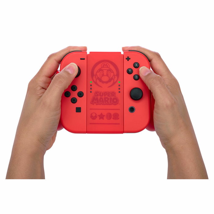 Power A Agarre Joy-Con Confort Super Mario Rojo NSAC0058-02 para Nintendo Switch
