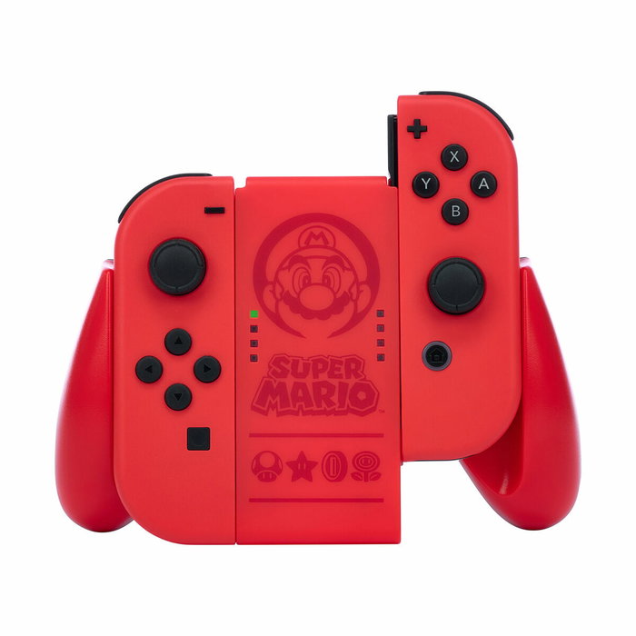 Power A Agarre Joy-Con Confort Super Mario Rojo NSAC0058-02 para Nintendo Switch