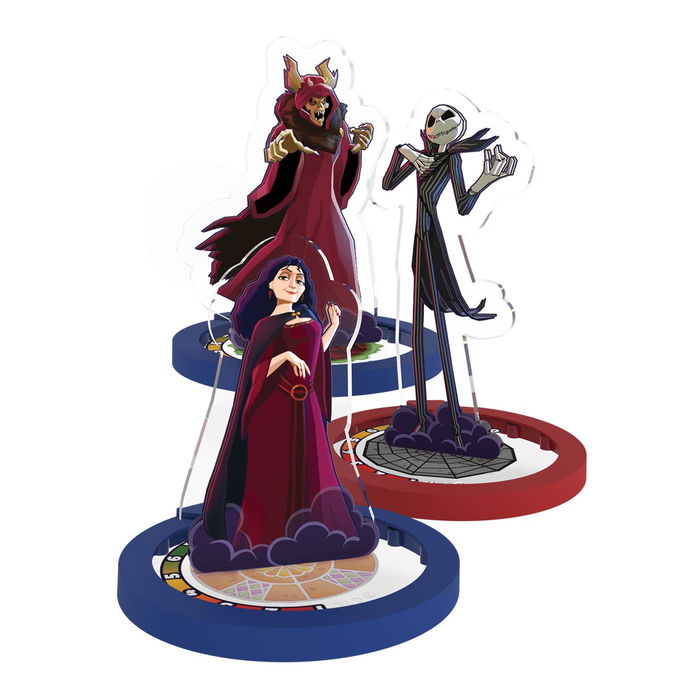 USAopoly Disney Sorcerer's Arena Expansión Sombras y Escalofríos USADSA03ES - Juego de Mesa con 3 Personajes (El Rey del Mal, Jack Skellington, Madre Gothel) - En Español