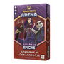 USAopoly Disney Sorcerer's Arena Expansión Sombras y Escalofríos USADSA03ES - Juego de Mesa con 3 Personajes (El Rey del Mal, Jack Skellington, Madre Gothel) - En Español