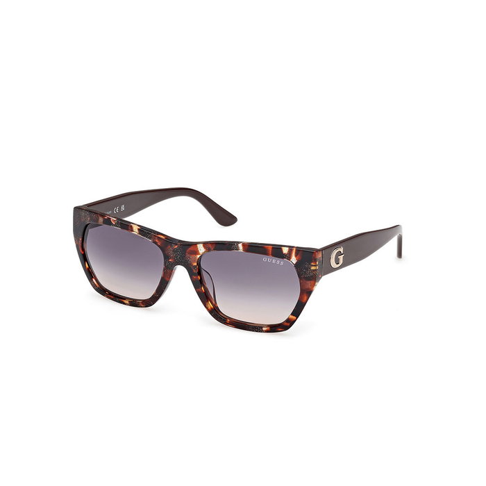 Guess Gafas GU00203-H 52B Gafas de Sol para Mujer con Montura de Acetato y Diseño Geométrico, Lentes 56mm, Puente 18mm, Patillas 140mm